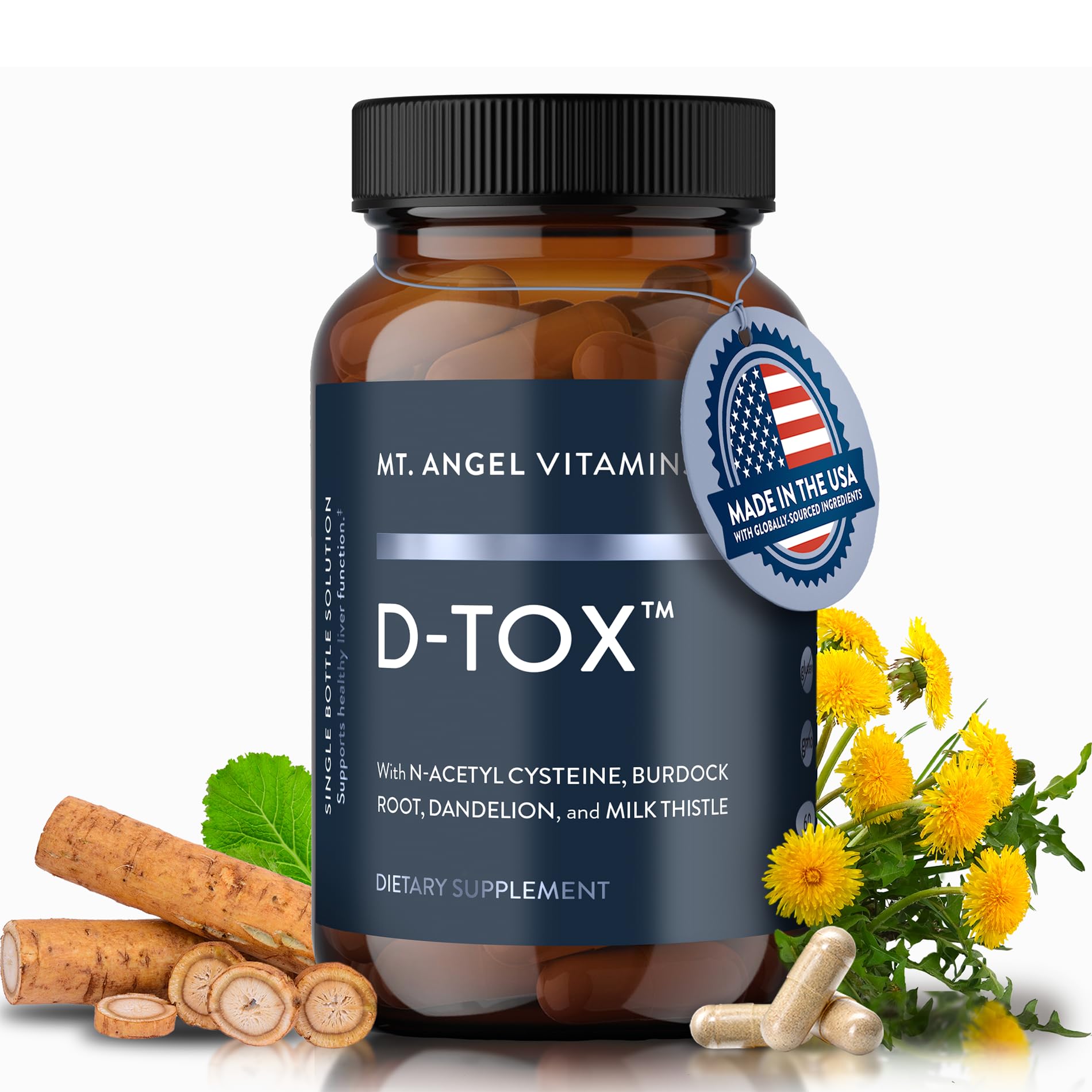 Foto 1 | Suplemento Mt. Limpieza Hepática Avanzada D-tox De Angel Vitamins 6 - Venta Internacional.