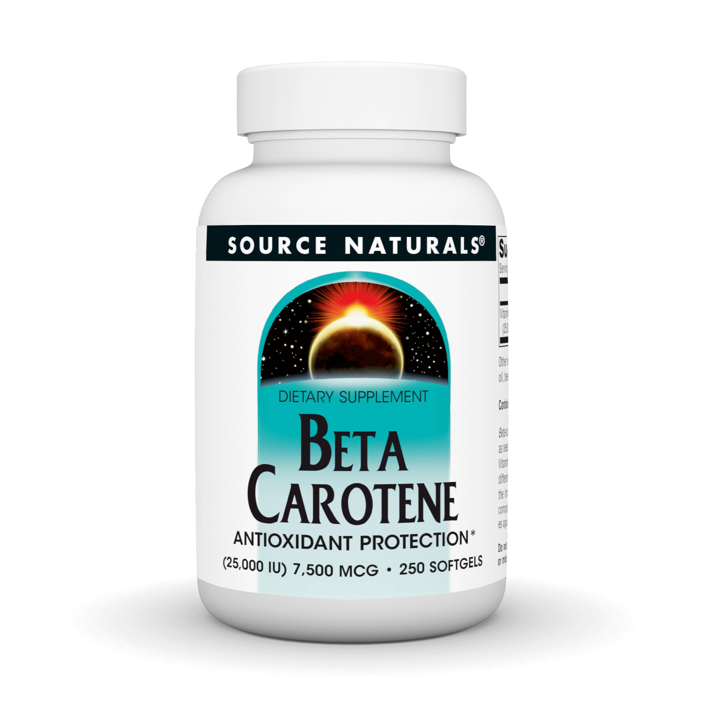 Foto 1 | Betacaroteno De Supplement Source Naturals, 25 000 Ui, 250 G - Venta Internacional.