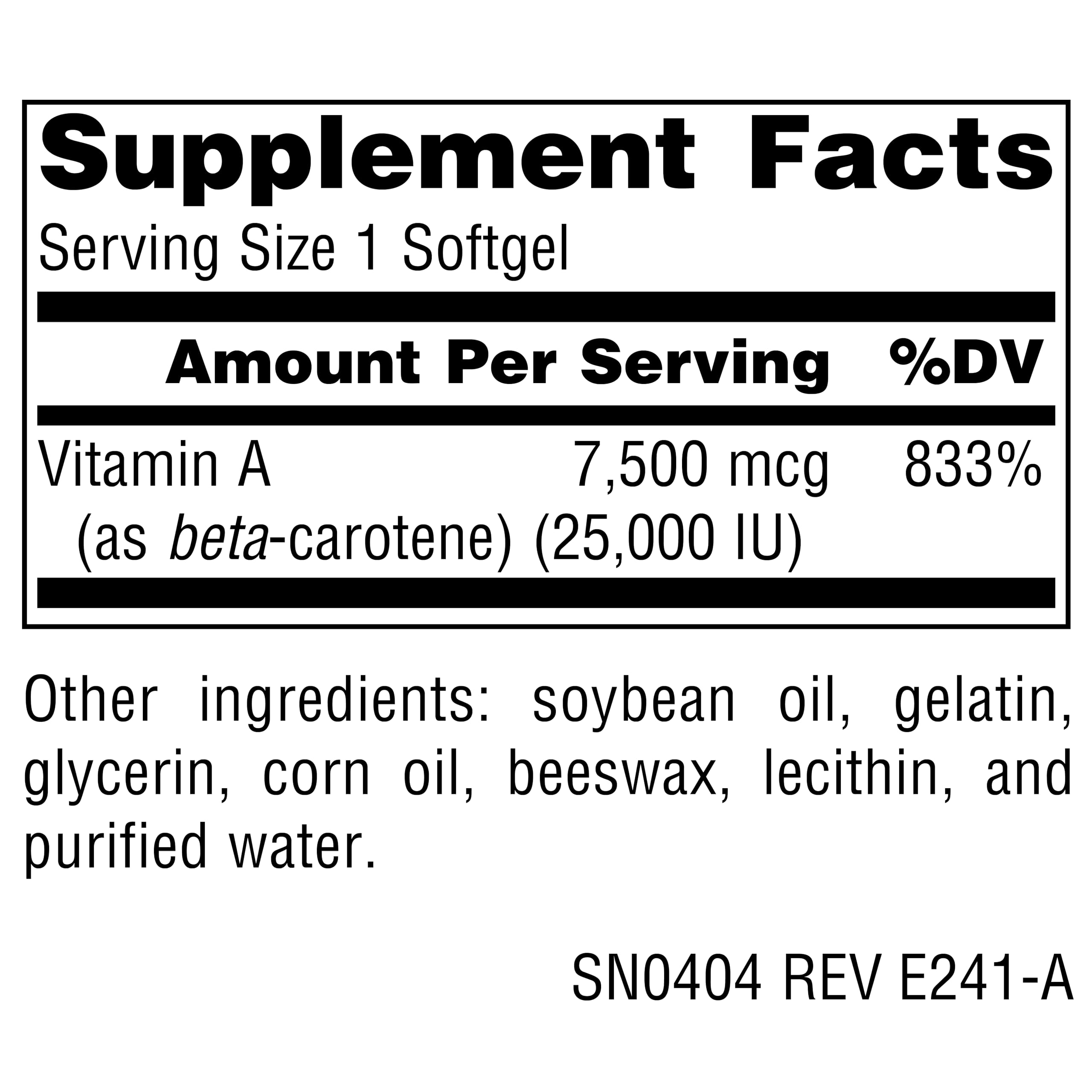 Foto 5 | Betacaroteno De Supplement Source Naturals, 25 000 Ui, 250 G - Venta Internacional.