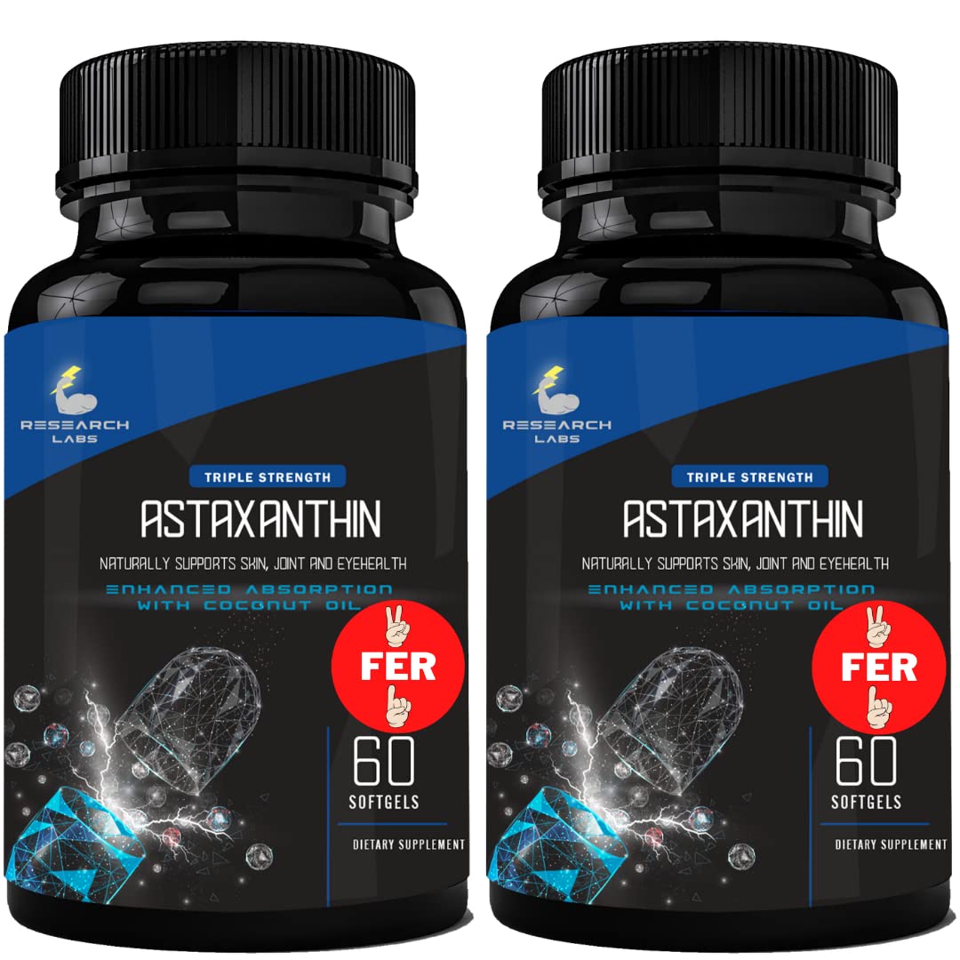 Foto 1 | Astaxantina Natural De Triple Potencia De Supplement Research Labs - Venta Internacional.