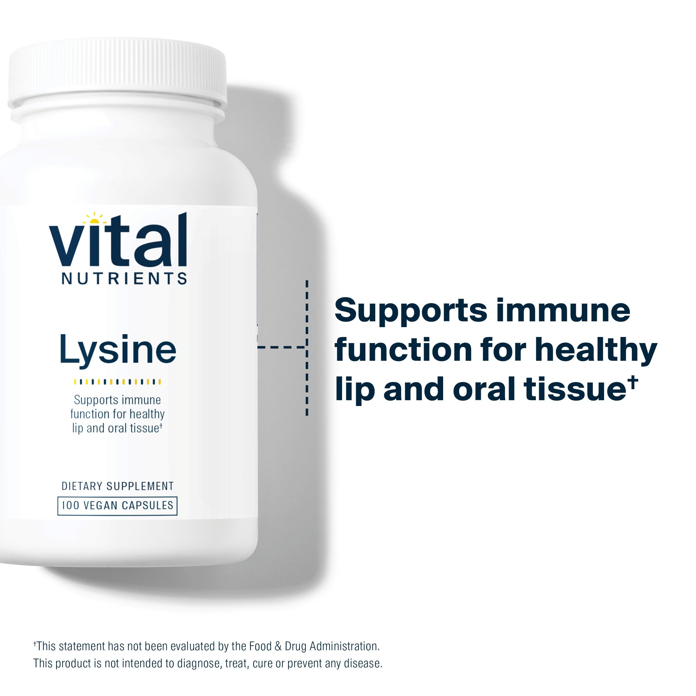 Foto 3 | Suplemento De Lisina De Vital Nutrients 500 Mg 100 Cápsulas - Venta Internacional.