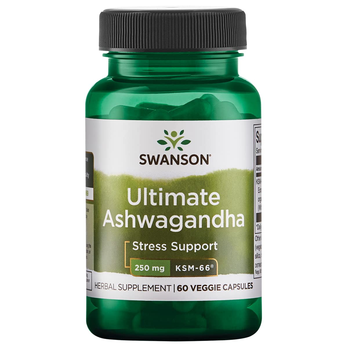 Foto 2 pulgar | Suplemento Swanson Ultimate Ashwagandha Ksm-66 60 Cápsulas - Venta Internacional.
