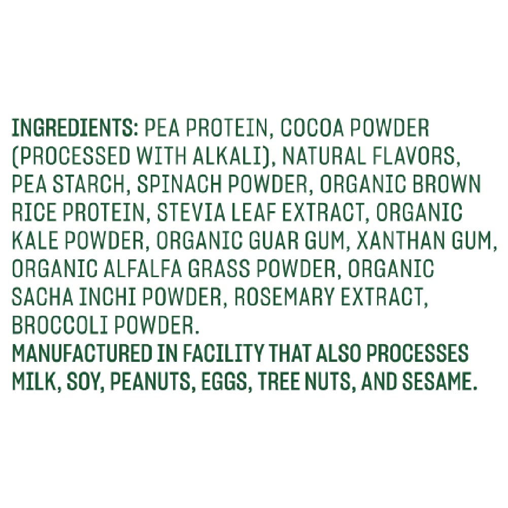 Foto 4 pulgar | Proteína En Polvo Vega Protein And Greens Chocolate 560 G - Venta Internacional.