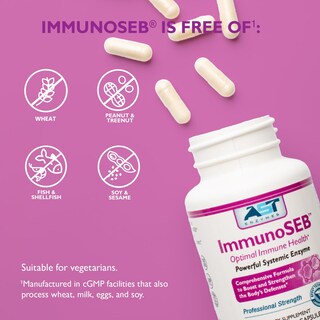 Foto 7 | Suplemento Ast Enzymes Immunoseb 60 Cápsulas Vegetarianas - Venta Internacional.