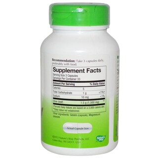 Foto 2 | Suplemento Nature's Way Olive Leaf 100 Cápsulas - Venta Internacional.
