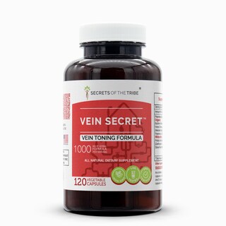 Foto 1 | Suplemento Herbario Secrets Of The Tribe Vein Secret 120 Cápsulas - Venta Internacional.