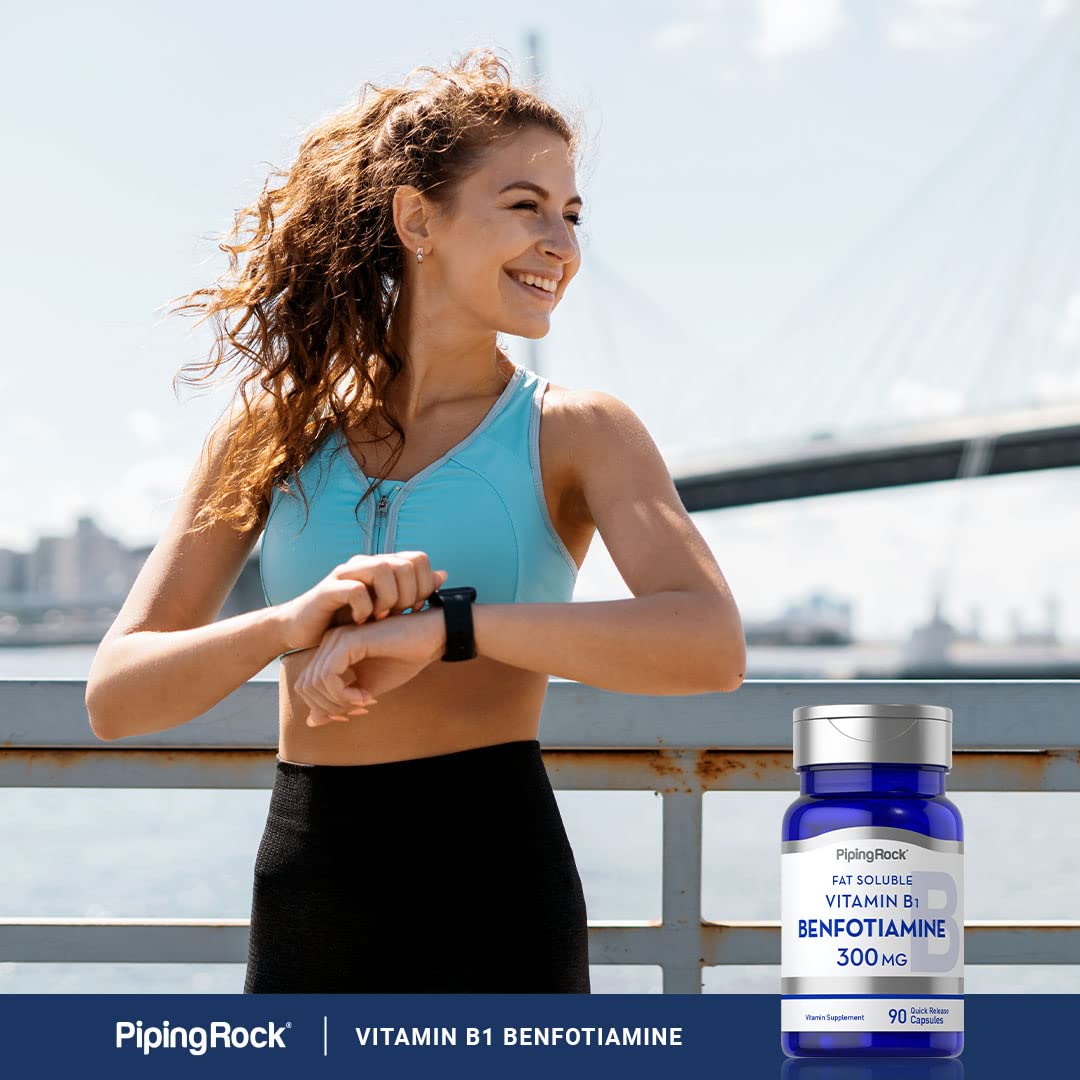 Foto 6 | Suplemento Piping Rock Benfotiamina 300 Mg 90 Cápsulas - Venta Internacional.