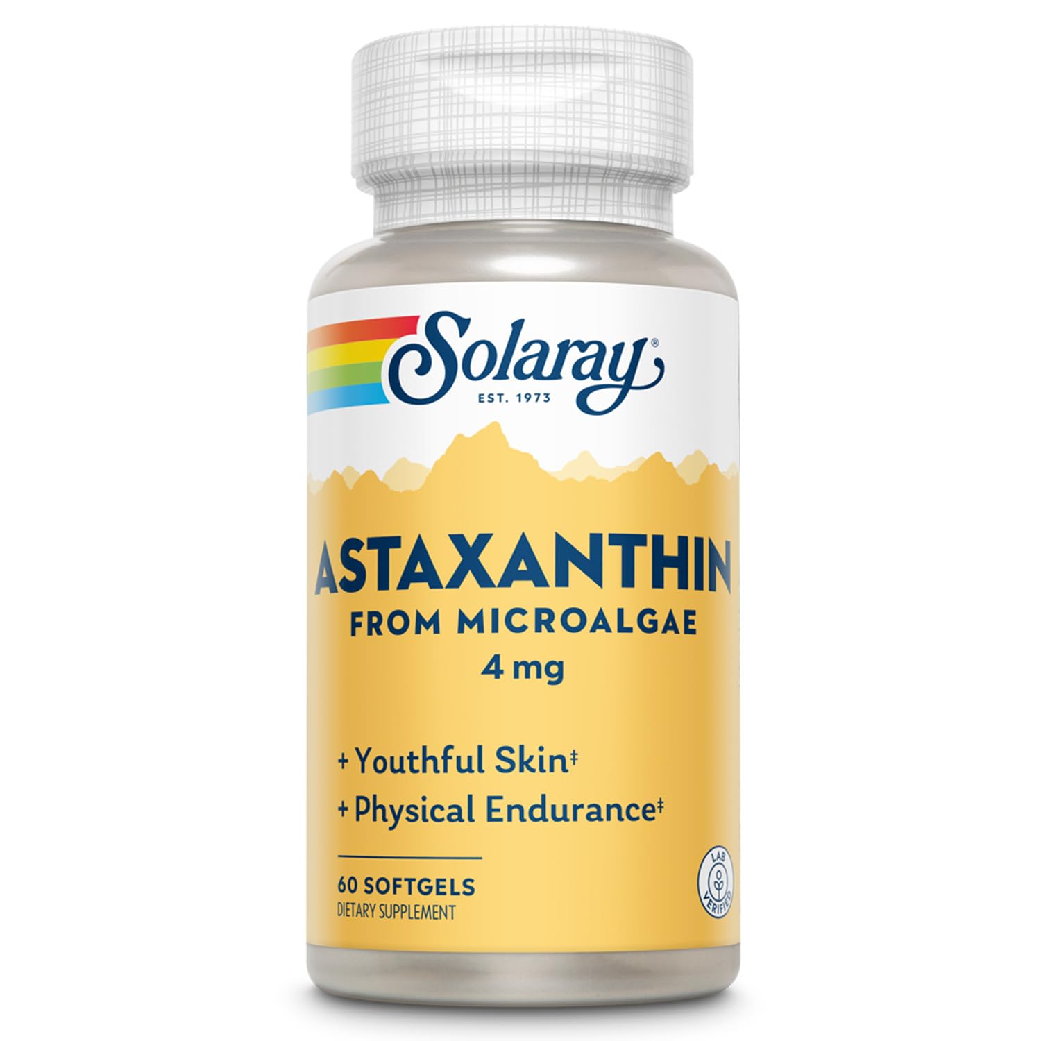 Foto 1 | Suplemento Solaray De Astaxantina, 4 Mg, Antioxidante, 60 Cápsulas Blandas - Venta Internacional.