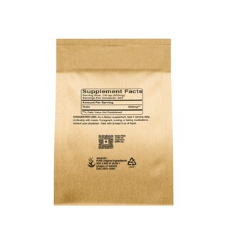 Foto 2 | Suplemento: Ingredientes Originales Puros, Rutina En Polvo, 240 Ml - Venta Internacional.