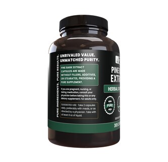 Foto 4 | Suplemento Herbal Con Ingredientes Puros Y Originales, Extracto De Corteza De Pino - Venta Internacional.