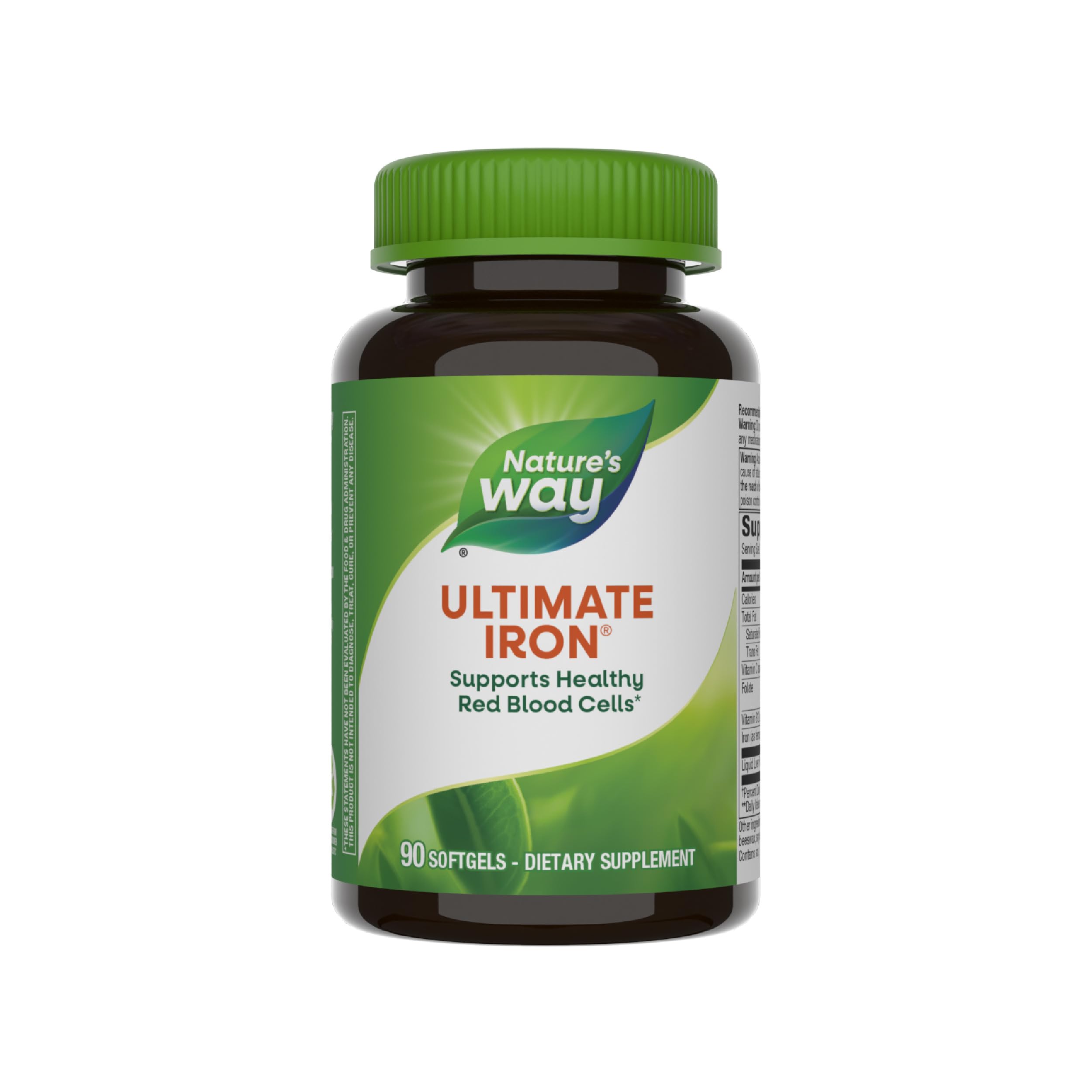 Foto 1 | Suplemento Nature's Way Ultimate Iron 90 Cápsulas Blandas - Venta Internacional.