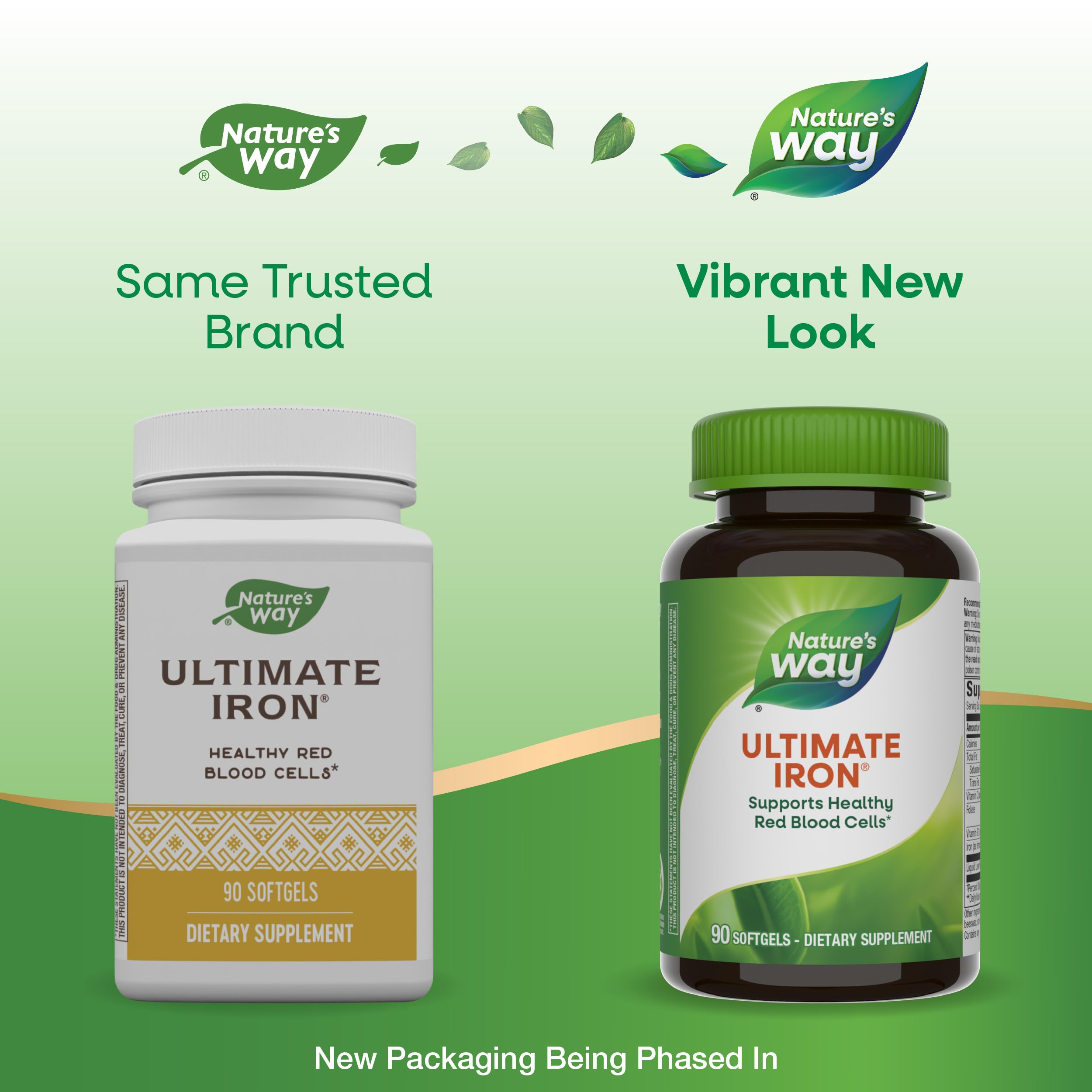 Foto 3 | Suplemento Nature's Way Ultimate Iron 90 Cápsulas Blandas - Venta Internacional.