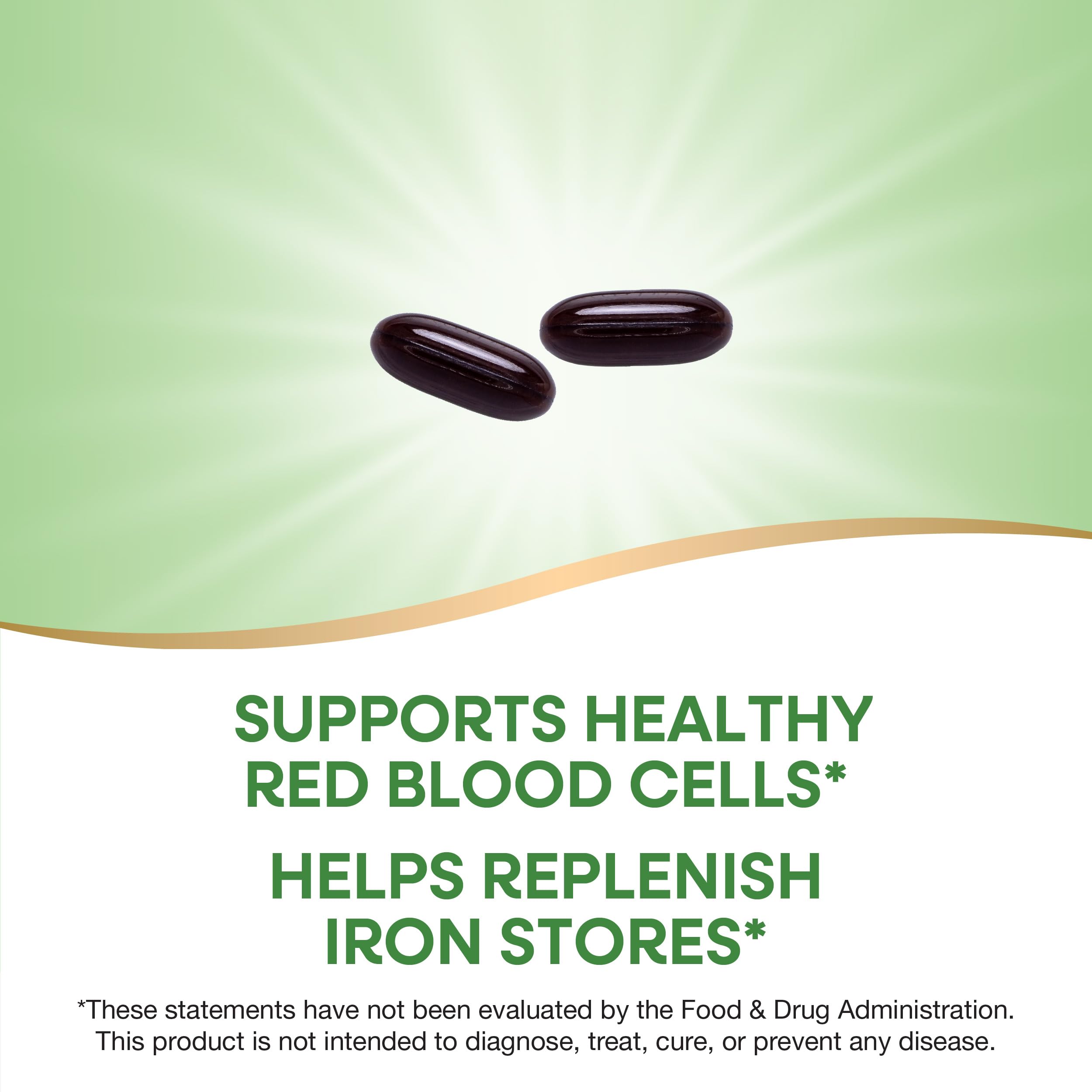 Foto 4 | Suplemento Nature's Way Ultimate Iron 90 Cápsulas Blandas - Venta Internacional.