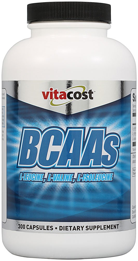 Foto 2 pulgar | Bcaa Vitacost L-leucina, L-valina, L-isoleucina 300 Cápsulas - Venta Internacional.