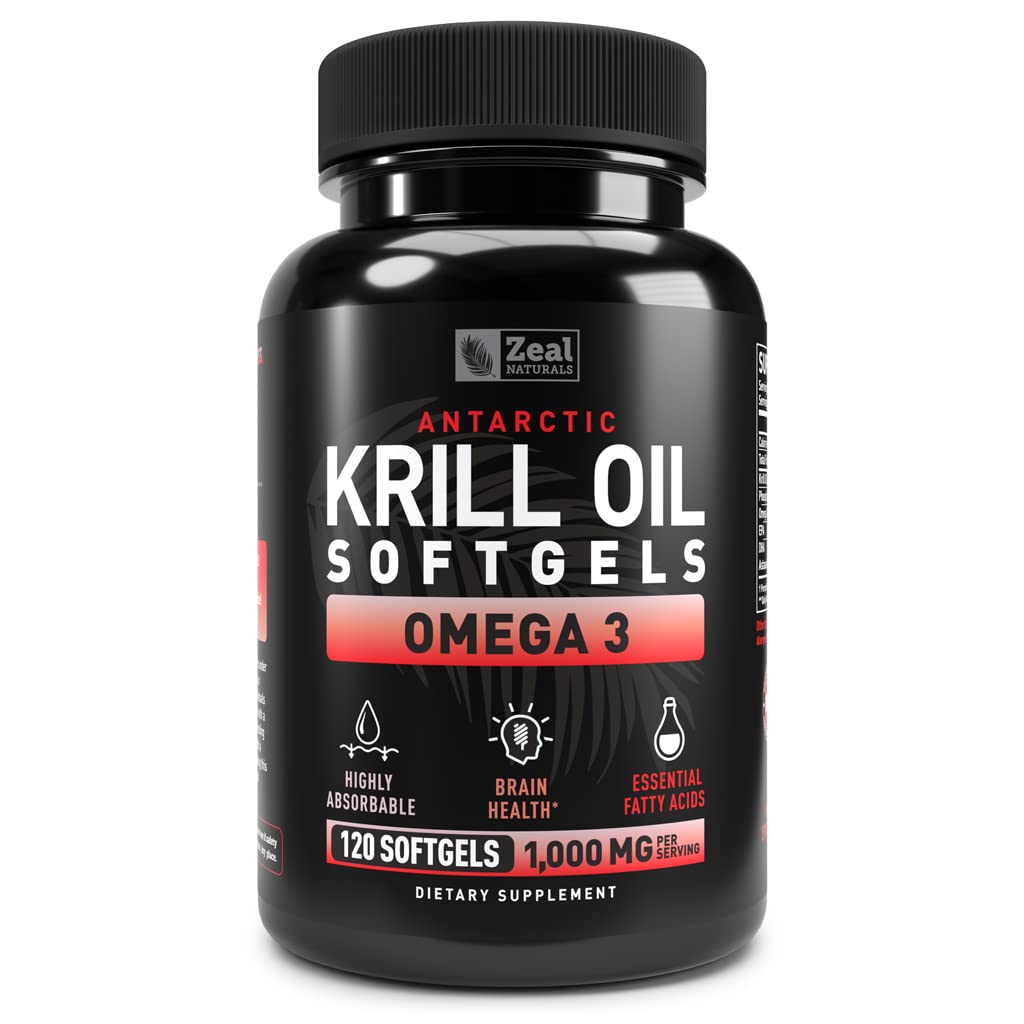 Foto 1 | Suplemento De Aceite De Krill Zeal Naturals 1000 Mg (120 Cápsulas Blandas) - Venta Internacional.