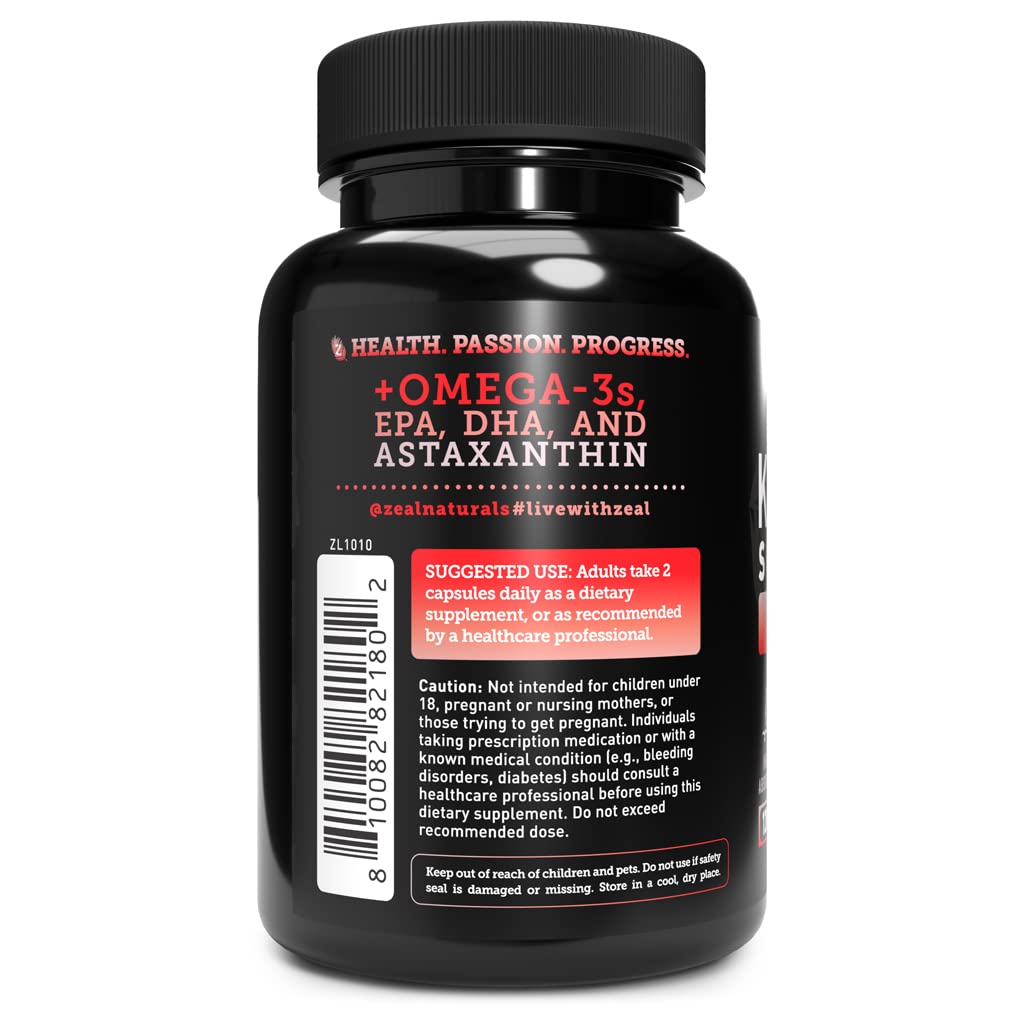Foto 3 | Suplemento De Aceite De Krill Zeal Naturals 1000 Mg (120 Cápsulas Blandas) - Venta Internacional.