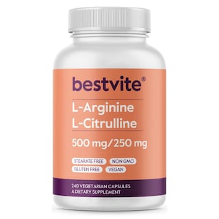 Foto 1 | Suplemento Bestvite L-arginina L-citrulina 500 Mg/250 Mg 240 - Venta Internacional.