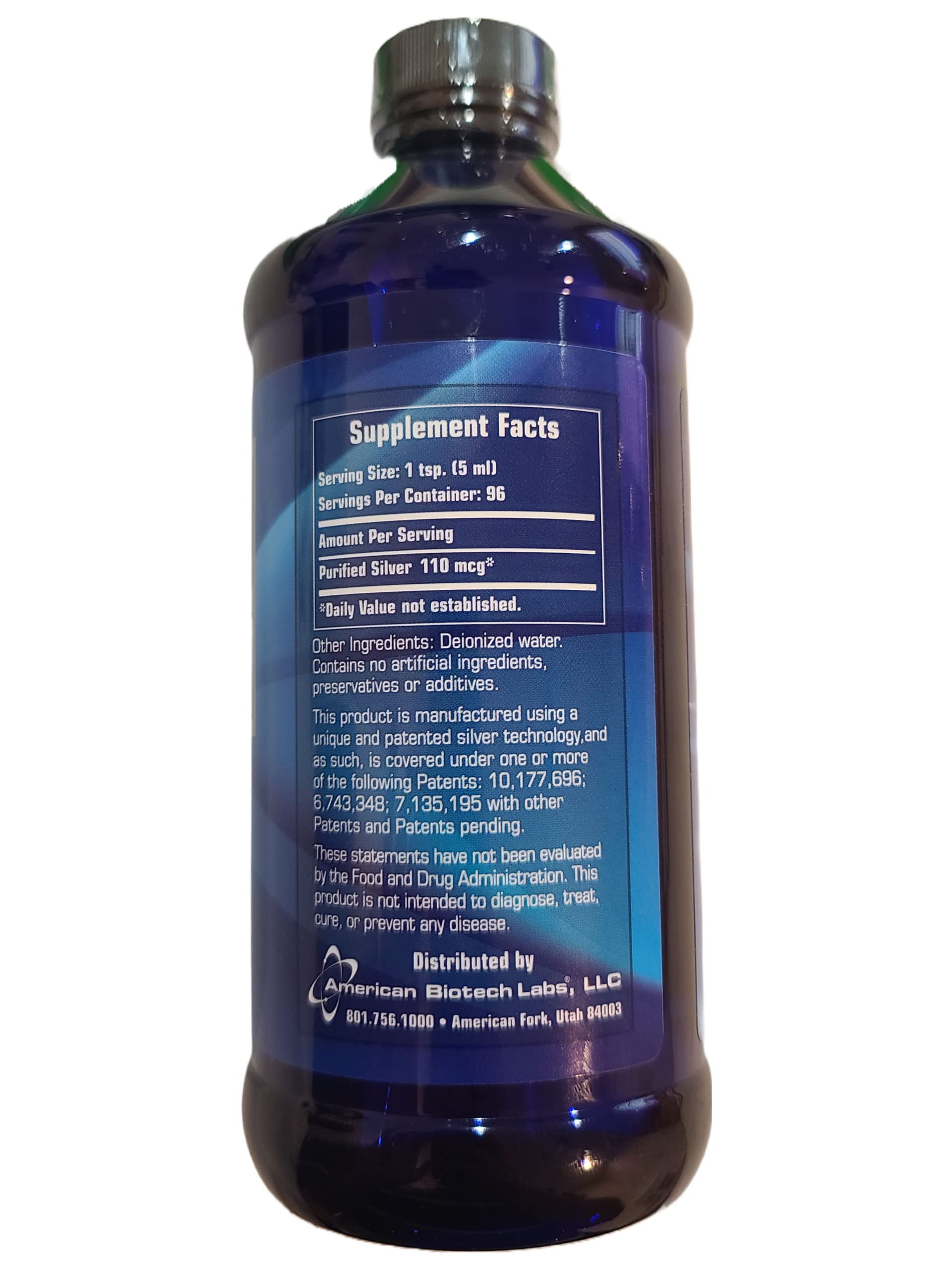 Foto 3 pulgar | Suplemento American Biotech Labs Asap 22 Plus Silver 480 Ml - Venta Internacional.