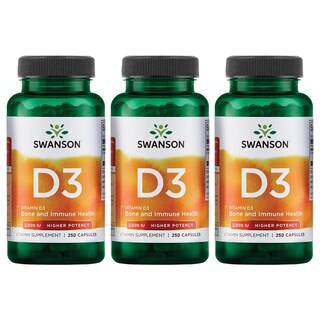 Foto 1 | Suplemento Swanson De Vitamina D-3 De Alta Potencia, 2000 Ui, 250 Cápsulas - Venta Internacional.