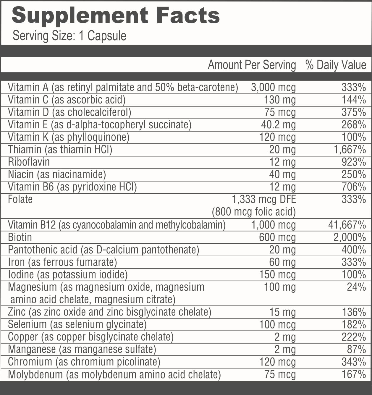 Foto 3 | Suplemento Bariatricpal Multivitamin One 1 Por Día, 30 Cápsulas - Venta Internacional.
