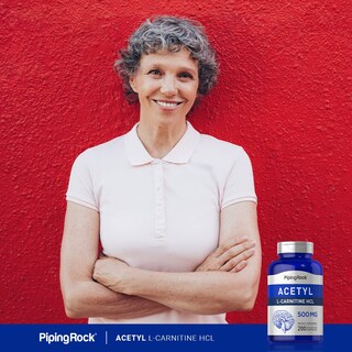 Foto 6 | Suplemento Piping Rock Acetil L-carnitina Hcl 500 Mg 200 Cápsulas - Venta Internacional.