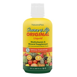 Foto 1 | Suplemento Líquido Source Of Life De Natures Plus, 887 Ml - Venta Internacional.