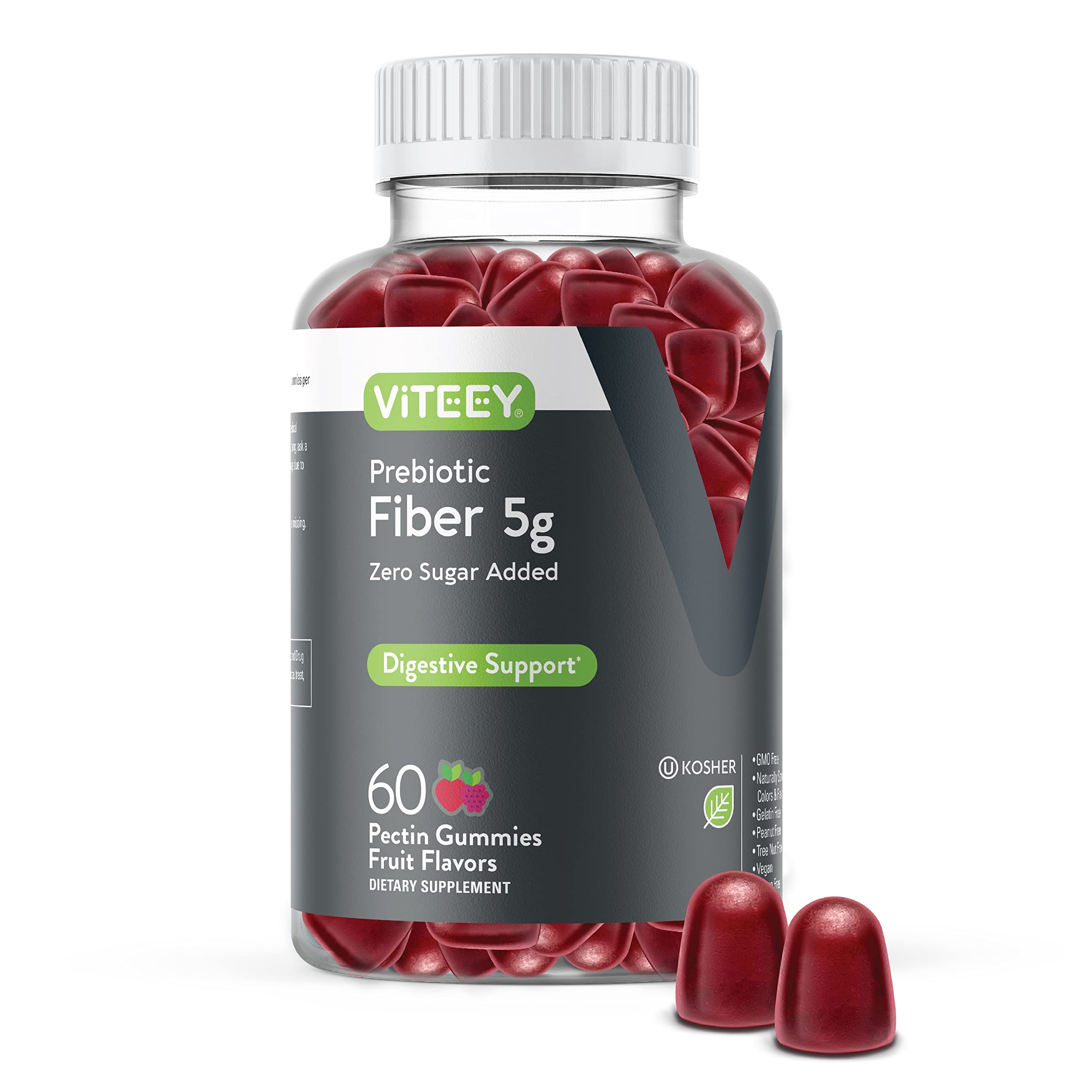 Foto 1 | Suplemento De Fibra Gummies Viteey Prebiotic 5g Para Adultos - Venta Internacional.