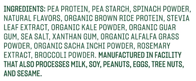Foto 3 pulgar | Proteína En Polvo Vega Protein And Greens Vanilla 540g - Venta Internacional.