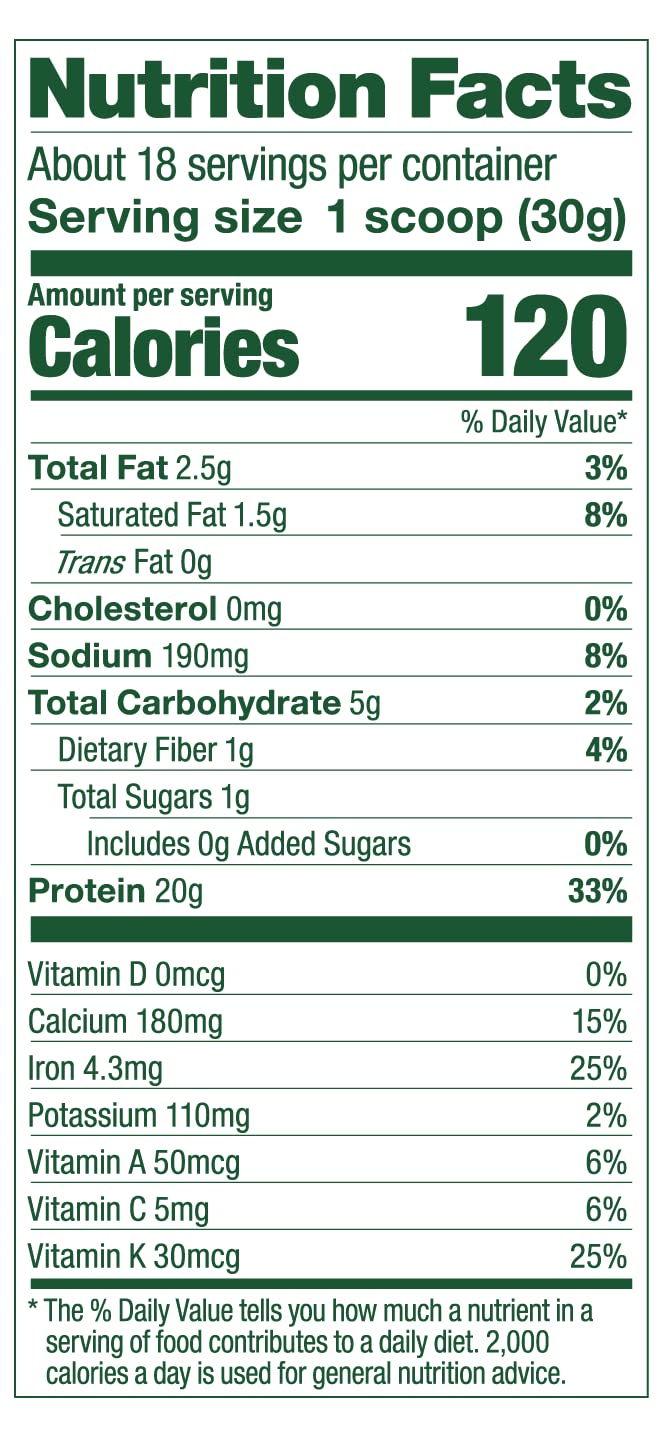 Foto 4 pulgar | Proteína En Polvo Vega Protein And Greens Vanilla 540g - Venta Internacional.
