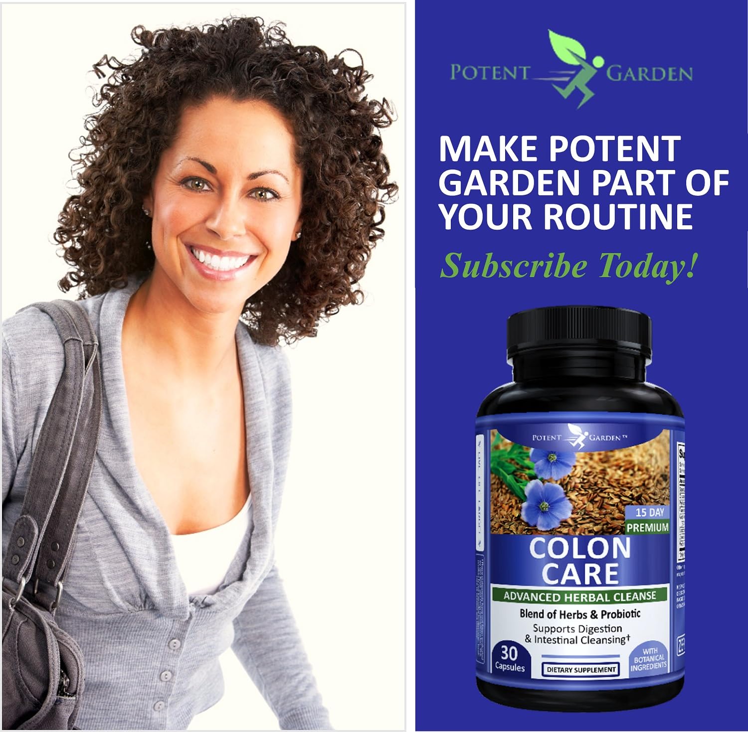 Foto 8 pulgar | Colon Cleanse Detox Potent Garden, 15 Días, 30 Cápsulas - Venta Internacional.