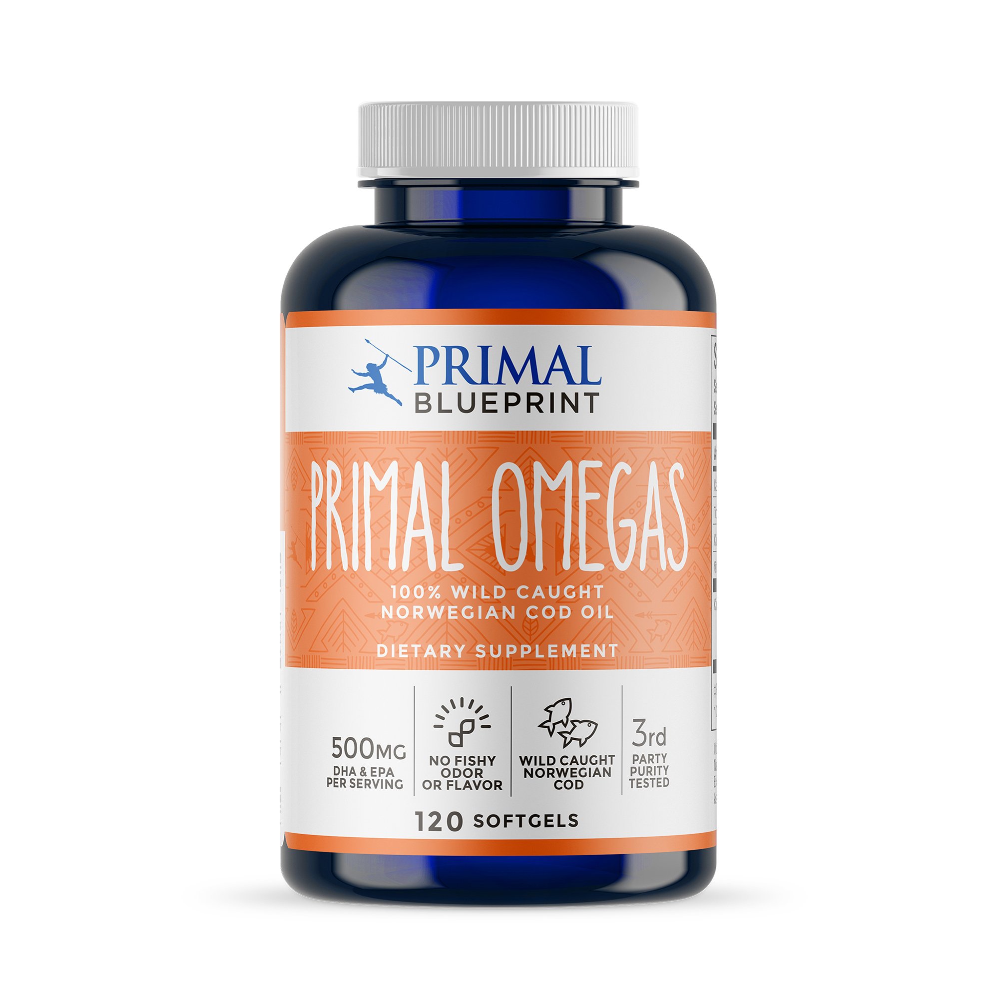 Foto 1 | Suplemento Primal Blueprint Primal Omega-3, 120 Unidades - Venta Internacional.