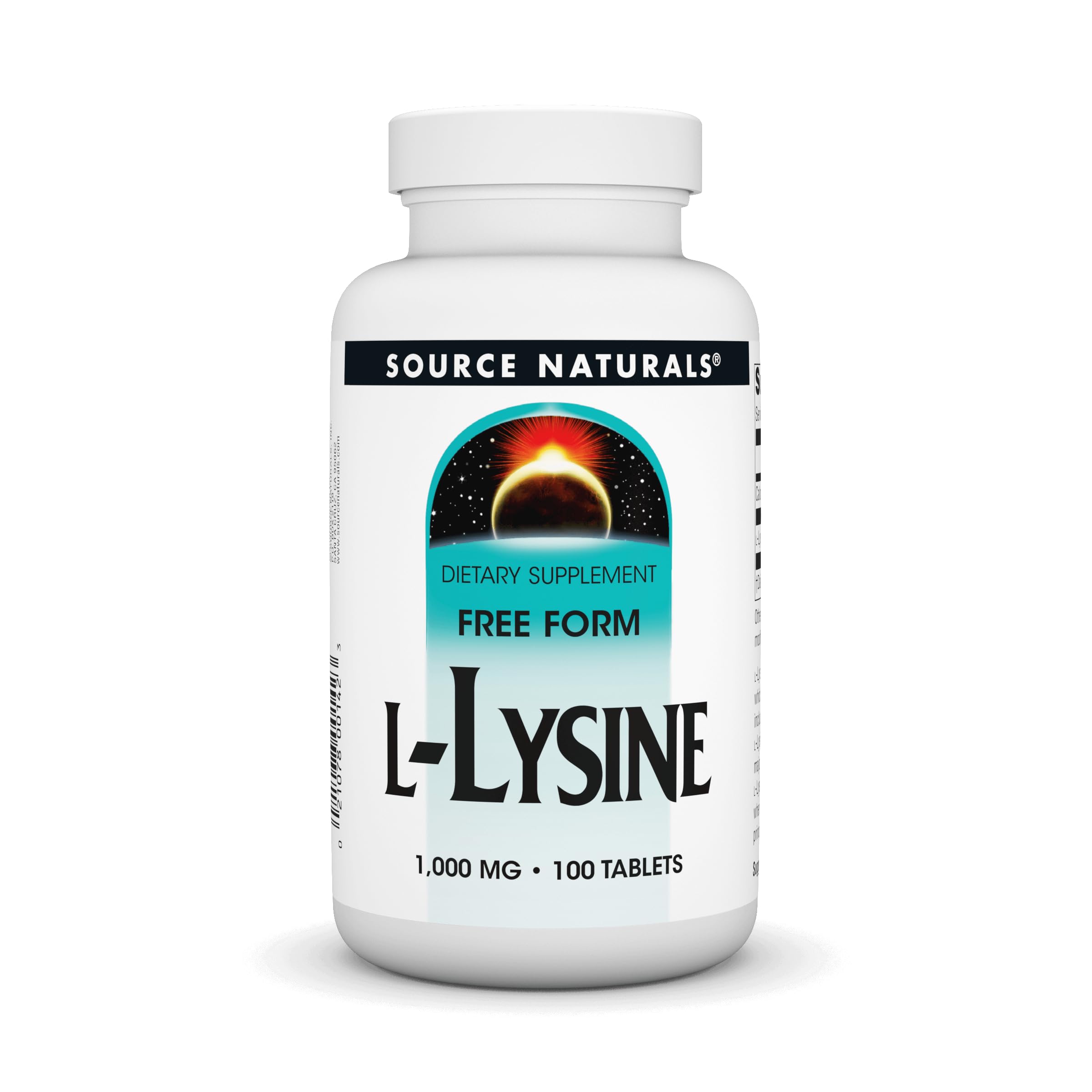 Foto 2 pulgar | Supplement Source Naturals, Forma Libre De L-lisina, 100 Comprimidos - Venta Internacional.