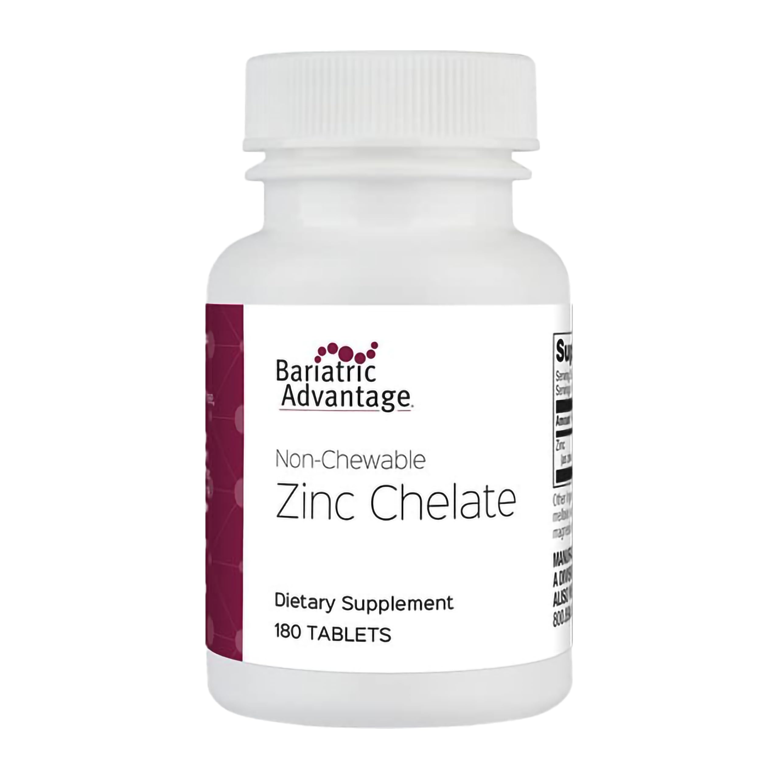 Foto 2 pulgar | Suplemento Bariatric Advantage De Zinc No Masticable 20 Mg 180 Ta - Venta Internacional.
