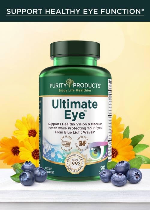 Foto 5 pulgar | Suplemento Para El Cuidado De Los Ojos Purity Products Ultimate Eye 90 Cápsulas - Venta Internacional.