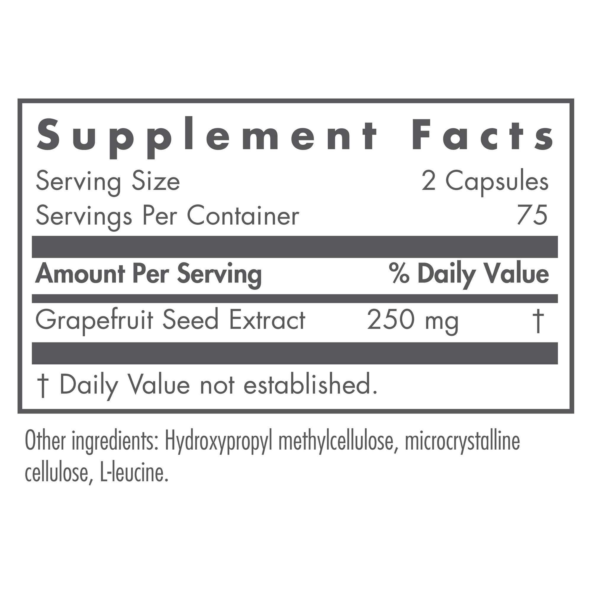 Foto 3 pulgar | Suplemento Nutricology De Extracto De Semillas De Cítricos 250 Mg - 150 Cápsulas - Venta Internacional.