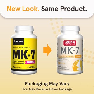 Foto 2 | Suplemento De Vitamina K2 Jarrow Formulas Mk-7 90 Mcg 60 Cápsulas Blandas - Venta Internacional.