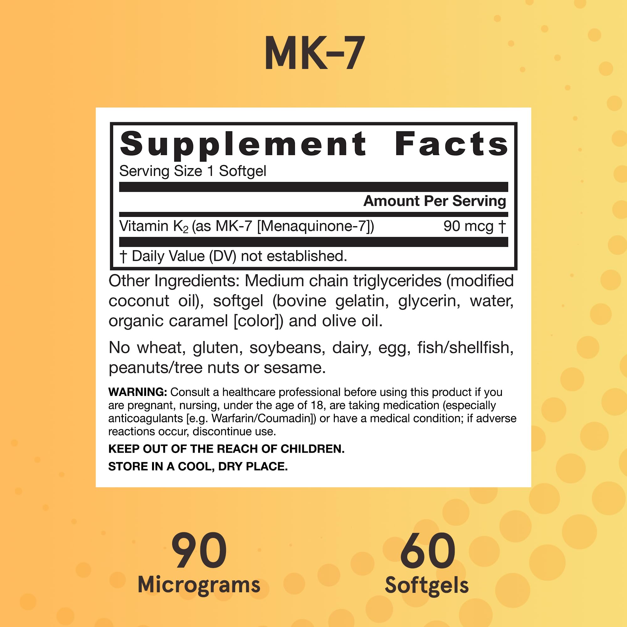 Foto 7 pulgar | Suplemento De Vitamina K2 Jarrow Formulas Mk-7 90 Mcg 60 Cápsulas Blandas - Venta Internacional.