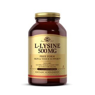 Foto 1 | Suplemento Solgar L-lisina 500 Mg 250 Cápsulas Vegetales - Venta Internacional.