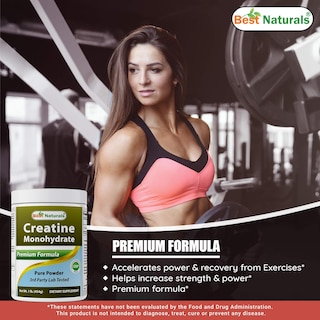 Foto 5 | Polvo De Monohidrato De Creatina Supplement Best Naturals, 454 G - Venta Internacional.