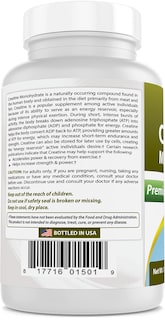 Foto 7 | Polvo De Monohidrato De Creatina Supplement Best Naturals, 454 G - Venta Internacional.
