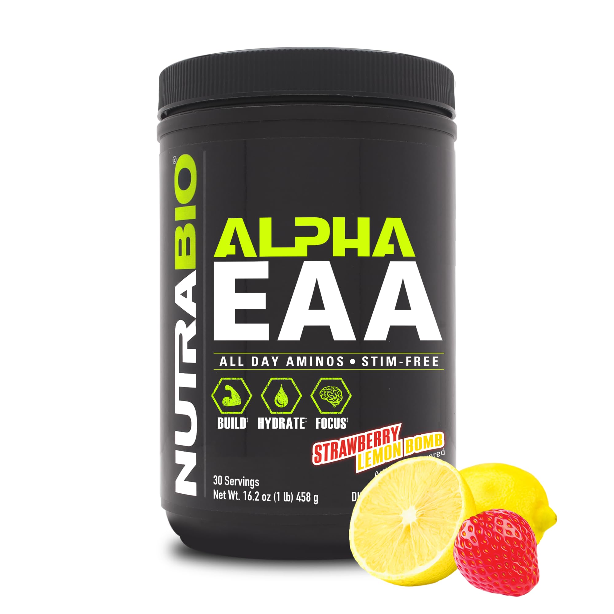 Foto 2 pulgar | Suplemento De Aminoácidos Nutrabio Alpha Eaa 30 Porciones - Venta Internacional.