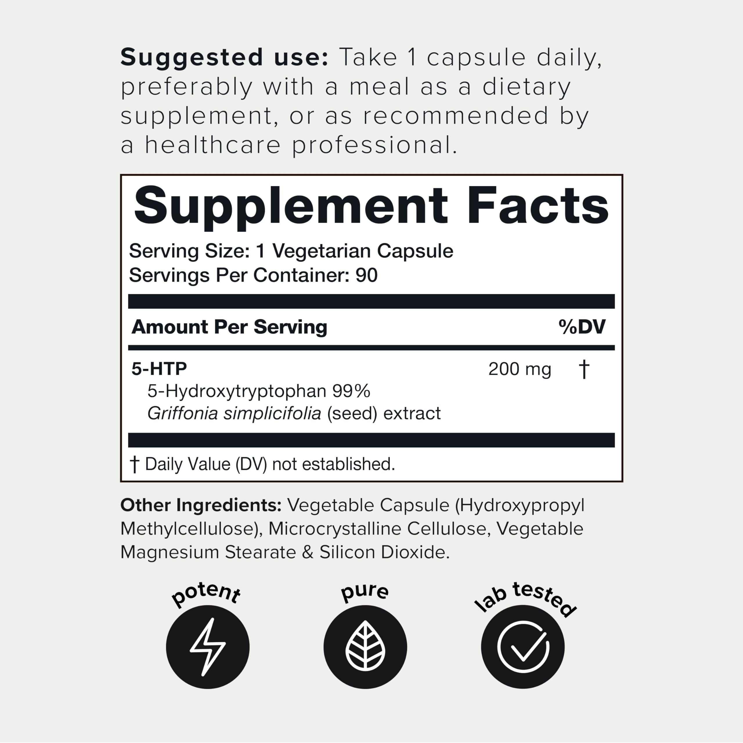 Foto 3 pulgar | Suplemento Toniiq Ultra High Strength 5htp 200 Mg 90 Cápsulas - Venta Internacional.