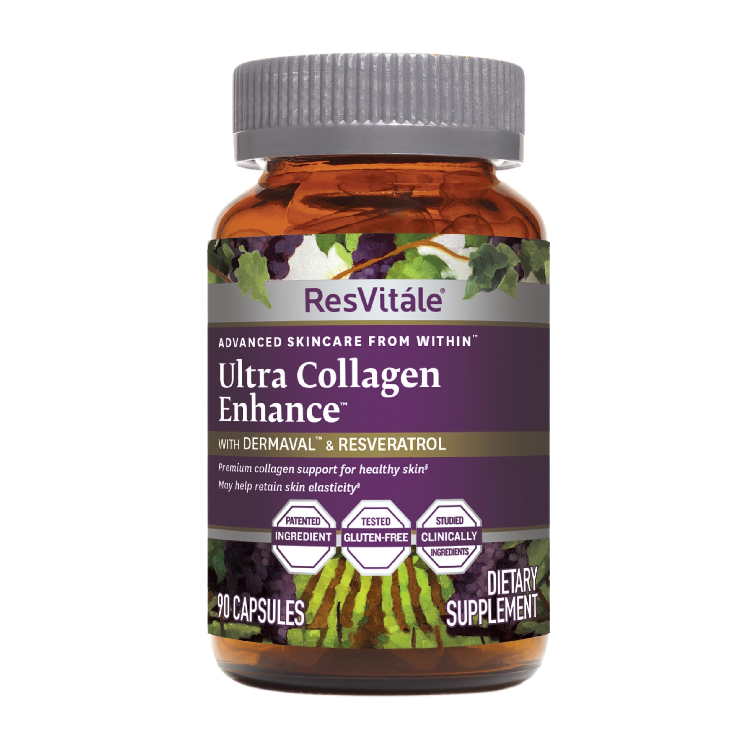 Foto 2 pulgar | Suplemento Resvitále Ultra Collagen Enhance 90 Cápsulas Vegetarianas - Venta Internacional.