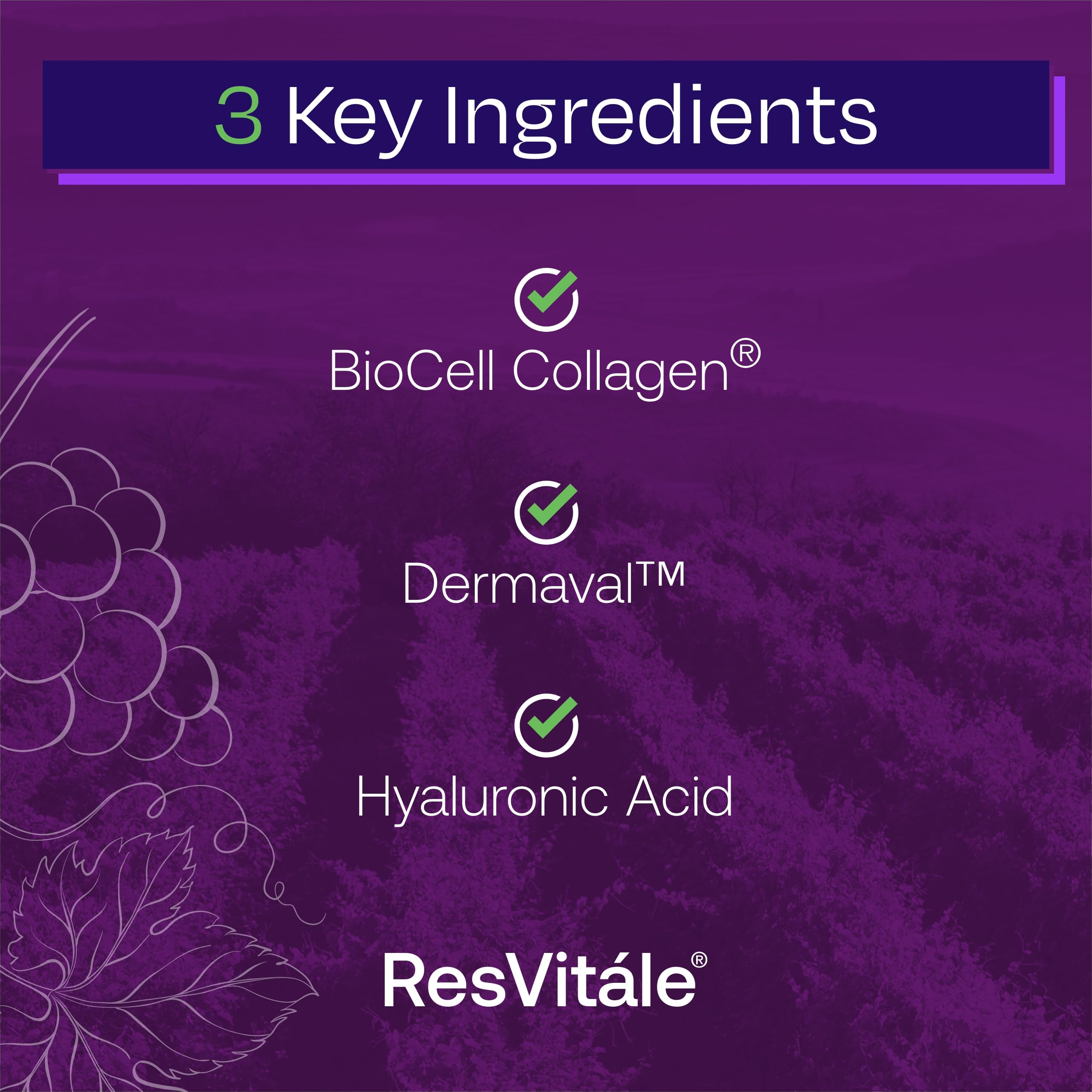 Foto 4 pulgar | Suplemento Resvitále Ultra Collagen Enhance 90 Cápsulas Vegetarianas - Venta Internacional.