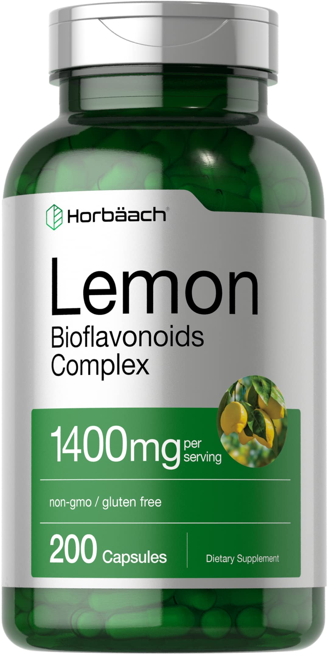 Foto 1 | Suplemento Horbäach Lemon Bioflavonoids Complex 1400 Mg 200 Cápsulas - Venta Internacional.