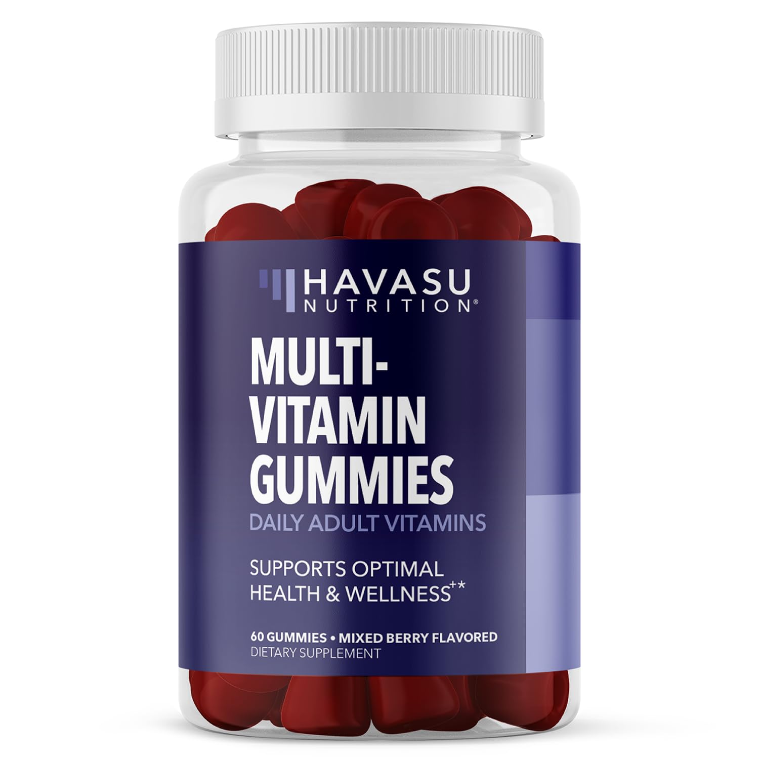 Foto 2 pulgar | Gomitas Multivitamínicas Havasu Nutrition, 60 Unidades, Para Adultos - Venta Internacional.