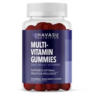 Foto 1 | Gomitas Multivitamínicas Havasu Nutrition, 60 Unidades, Para Adultos - Venta Internacional.