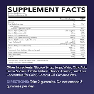 Foto 2 | Gomitas Multivitamínicas Havasu Nutrition, 60 Unidades, Para Adultos - Venta Internacional.