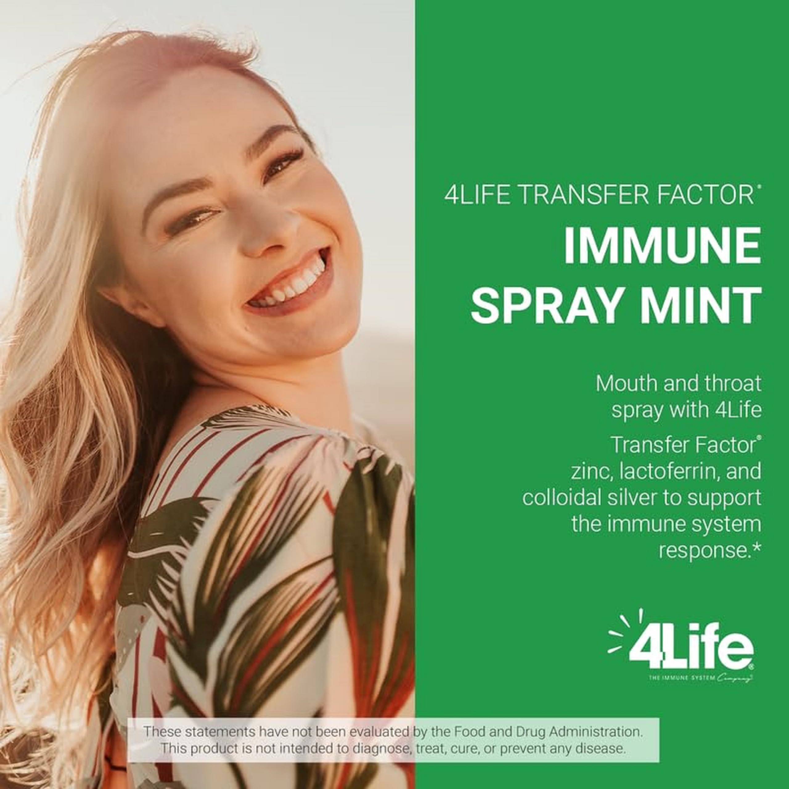 Foto 4 | Spray Inmunitario Para Boca Y Garganta 4life Transfer Factor, 50 Ml - Venta Internacional.
