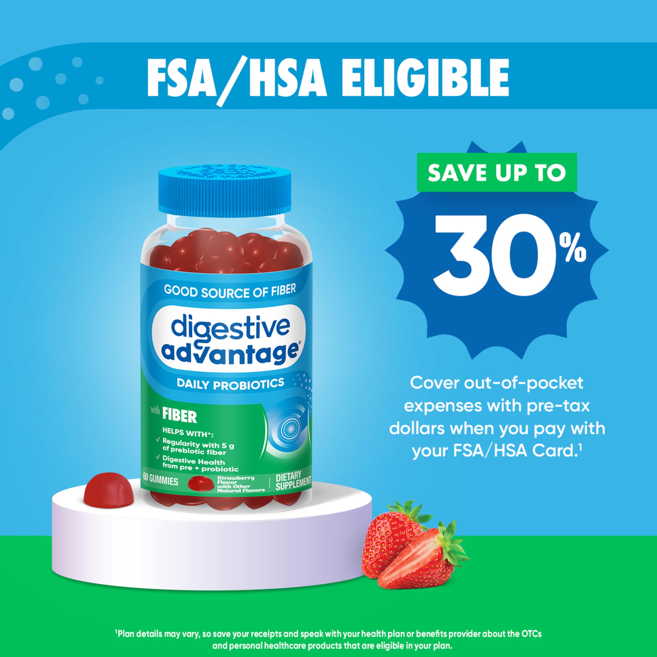 Foto 6 | Complemente La Fibra Prebiótica Digestive Advantage Con Probióticos - Venta Internacional.